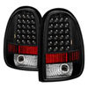 SPYDER 5012692 | xTune Dodge Durango LED Tail Lights - Black; 1998-2003 Alternate Image 1