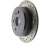 Stoptech 128.44142R | StopTech Lexus IS250 Sport Cross Drilled Brake Rotor, Rear Right; 2006-2015 Alternate Image 6