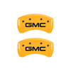 MGP 34212SGMCYL | 4 Caliper Covers Engraved Front & Rear GMC Yellow Finish Black Char 2019 GMC Arcadia; 2017-2020 Alternate Image 6