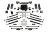 Fabtech k4170dl | 2020 Jeep Gladiator JT 6 Cyl 4WD 3in Crawler System w/DL 2.25 Resi Shocks; 2020-2024 Alternate Image 1