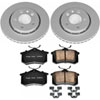 PowerStop crk920 | Power Stop 00-06 Audi TT Quattro Rear Z23 Evolution Sport Coated Brake Kit; 2000-2006 Alternate Image 2