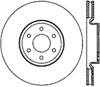 Stoptech 126.42085CSL | StopTech Nissan Xterra Sport Slotted Cryo Brake Rotor, Front Left; 2005-2015 Alternate Image 1