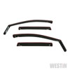 Westin 72-37415 | 13-19 Ford Escape In Channel Wind Deflector 4pc - Smoke; 2013-2019 Alternate Image 1