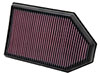 K&N Engineering 332460 | K&N Replacement Air Filter for 11 Chrysler 300/300C / Challenger 3.6L/5.7L/6.4L / Charger 3.6L/5.7L; 2011-2011 Alternate Image 2