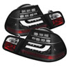 SPYDER 5076564 | Spyder BMW E46 3-Series 2Dr Light Bar Style LED Tail Lights - Black - (ALT-YD-BE4604-LBLED-BK); 2004-2006 Alternate Image 1