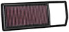 K&N Engineering 333070 | K&N 16-17 Fiat 500 L4-1.3L DSL Replacement Drop In Air Filter Alternate Image 1