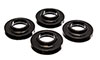 Energy Suspension 2.6103g | 97-06 Jeep Wrangler TJ / 84-01 Cherokee Black Front or Rear Coil Lift Isolator Set; 1997-2006 Alternate Image 2