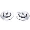 PowerStop ar85201xpr | Power Stop 19-22 Lincoln Nautilus Rear Drilled & Slotted Rotor (Pair) Alternate Image 1