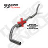 Diamond Eye Performance k4209a-rp | Diamond Eye KIT 4in TB MFLR RPLCMENT PIPE SGL AL: 2-WHEEL DRIVE ONLY 89-93 DODGE CUMMINS 5.9L; 1989-1993 Alternate Image 5