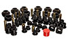 Energy Suspension 3.18103g | 81-87 Chevy/GMC 4WD (w/ Aftermarket Frt Springs) Blk Hyper-flex Master Bushing Set; 1981-1987 Alternate Image 1