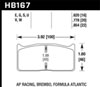 Hawk Performance HB167Q.620 | Hawk DTC-80 AP Racing/Brembo 16mm Race Brake Pads Alternate Image 3