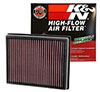 K&N Engineering 335000 | K&N 13 Ford Fusion 2.0L L4 Replacement Air Filter; 2013-2013 Alternate Image 5