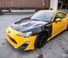 Seibon HD1213SCNFRS-TS | Carbon Fiber Ts Style Hood Subaru Frs / Brz; 2012-2014 Alternate Image 6