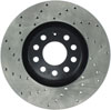 Stoptech 128.33096R | StopTech Audi S4 Sport Cryo Cross Drilled Rotor, Front Right; 2000-2002 Alternate Image 5