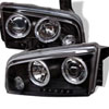 SPYDER 5009739 | Spyder Dodge Charger ( Non HID ) Halo LED ( Replaceable LEDs ) Projector Headlights - Black - (PRO-YD-DCH05-LED-BK); 2006-2010 Alternate Image 2