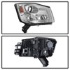 SPYDER 5085498 | Spyder 04-15 Nissan Titan / 04-07 Nissan Armada V2 Projector Headlights - Chrome PRO-YD-NTI04-DRL-C; 2004-2015 Alternate Image 8