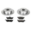 PowerStop k1331 | Power Stop 96-02 Ford Crown Victoria Rear Z23 Evolution Sport Brake Kit; 1996-2002 Alternate Image 2