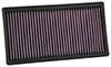 K&N Engineering 335071 | K&N 2018 Volkswagen Atlas 3.6L V6 F/I Replacement Drop In Air Filter; 2018-2018 Alternate Image 8