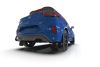 Rally Armor mf86urblkbl | 20-22 Ford Puma ST Black Mud Flap w/ Blue Logo Alternate Image 1