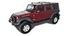 Rhino-Rack sg59 | 07-22 Jeep Wrangler JK/JL 4 Door Hard Top Vortex SG 2 Bar Roof Rack - Black; 2007-2022 Alternate Image 5