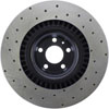 Stoptech 128.33095L | StopTech Audi S8 Sport Cryo Cross Drilled Rotor, Front Left; 2007-2009 Alternate Image 4