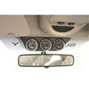 AutoMeter 18017 | Autometer 99-07 Ford Super Duty / 03-07 Dodge Ram Black Triple Overhead Console Pod; 1999-2007 Alternate Image 1