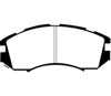 EBC dp2819 | 92-96 Subaru Impreza 1.8 (2WD) (13in Wheels) Greenstuff Front Brake Pads; 1992-1996 Alternate Image 1