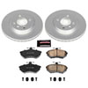 PowerStop crk374 | Power Stop 95-02 Volkswagen Cabrio Front Z23 Evolution Sport Coated Brake Kit; 1995-2002 Alternate Image 2