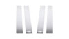 Putco 402671gm-1 | 2020 Chevy Silverado HD - Chevy Bow Tie Etching - Crew Cab / Double Cab (6pcs) SS Pillar Posts; 2020-2022 Alternate Image 1