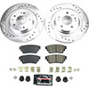 PowerStop k8381 | Power Stop 2018 Mitsubishi Eclipse Cross Rear Z23 Evolution Sport Brake Kit; 2018-2018 Alternate Image 1