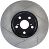 Stoptech 126.44160SL | StopTech Toyota Corolla Sport Slotted Brake Rotor, Front Left; 2009-2015 Alternate Image 3