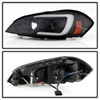 SPYDER 5086679 | Spyder 06-13 Chevy Impala / 06-07 Chevy Monte Carlo Projector Headlights - Light Bar - Black; 2006-2013 Alternate Image 6