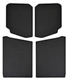 DEI 50192 | 18-23 Jeep Wrangler JL 2-Door Boom Mat Headliner - 5 Piece - Black Leather Look; 2018-2024 Alternate Image 3