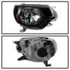 SPYDER 9031069 | Xtune Toyota Tacoma 2012-2015 OEM Style Headlights Black HD-JH-TTA12-AM-BK; 2012-2015 Alternate Image 4