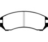 EBC dp3665c | 86-87 Nissan Pulsar NX 1.6 SE Redstuff Front Brake Pads; 1986-1987 Alternate Image 1