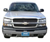 AVS 680815 | 03-06 Chevy Avalanche (w/o Body Hardware) High Profile Hood Shield - Chrome; 2003-2006 Alternate Image 5