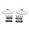 PowerStop k5855 | Power Stop 09-14 Acura TL Front Z23 Evolution Sport Brake Kit; 2009-2014 Alternate Image 2