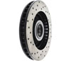 Stoptech 128.66025L | StopTech GMC C1500 Sport Cross Drilled Brake Rotor, Front Left; 1995-1999 Alternate Image 7