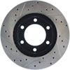 Stoptech 127.68000L | StopTech Chevrolet Blazer Sport Drilled/Slotted Rotor, Front Left; 1971-1991 Alternate Image 4