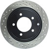 Stoptech 127.63069L | StopTech Jeep Patriot Sport Drilled/Slotted Rotor, Rear Left; 2009-2017 Alternate Image 8