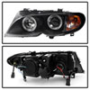 SPYDER 5042415 | Spyder BMW E46 3-Series 4DR 1PC Halo Projector Headlights - Black - (PRO-YD-BMWE4602-4D-AM-BK); 2002-2005 Alternate Image 3