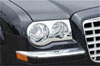 Putco 403503 | 08-10 Toyota Land Cruiser Head Lamp Overlays & Rings; 2008-2010 Alternate Image 1