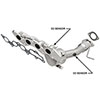 Magnaflow 51802 | Direct Fit Converter 10-13 Mazda 3 2.0L Manifold; 2010-2013 Alternate Image 2