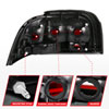 ANZO 321350 | 1994-1998 Ford Mustang Taillight Dark Red Lens (OE Style); 1994-1998 Alternate Image 3