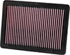 K&N Engineering 333096 | K&N 2016 Honda Avancier L4-2.0L F/I Replacement Drop In Air Filter Alternate Image 7