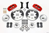 Wilwood 140-12837-r | Dynapro 6 Front Hub Kit 12.19in Red 79-87 GM G Body; 1979-1987 Alternate Image 1