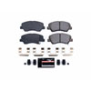 PowerStop z23-1593 | Power Stop 12-19 Hyundai Accent Front Z23 Evolution Sport Brake Pads w/Hardware; 2012-2019 Alternate Image 1