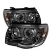 SPYDER 5011930 | Spyder Toyota Tacoma Halo LED ( Replaceable LEDs ) Projector Headlights - Smoke - (PRO-YD-TT05-HL-SM); 2005-2010 Alternate Image 2