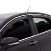 AVS 194248 | 13-18 Nissan Sentra Ventvisor In-Channel Front & Rear Window Deflectors 4pc - Smoke; 2013-2018 Alternate Image 5