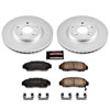 PowerStop crk2292 | Power Stop 01-03 Acura CL Front Z17 Evolution Geomet Coated Brake Kit; 2001-2003 Alternate Image 2